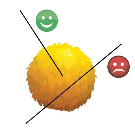 You don't need to poke the whole way through. Aim for half-way.